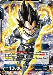 BT01-028R Super Saiyan Blue Vegeta