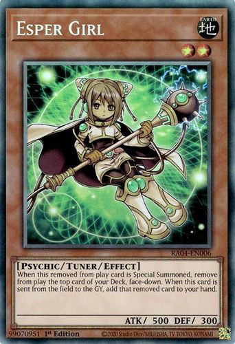 [RA04-EN006] Esper Girl (Collector's Rare)<1st>
