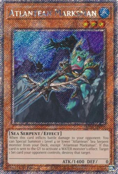 [RA04-EN009] Atlantean Marksman (Platinum Secret Rare)<1st>