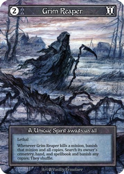 |SOR02|[BET](Unique) Grim Reaper {Foil}