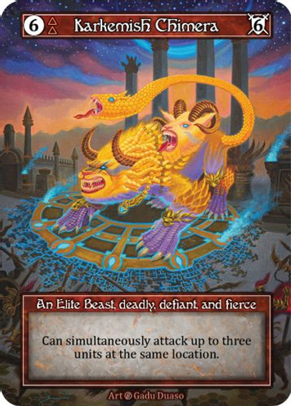 |SOR02|[BET](Elite) Karkemish Chimera {Foil}