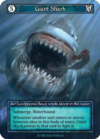 |SOR02|[BET](Exceptional) Giant Shark {Foil}