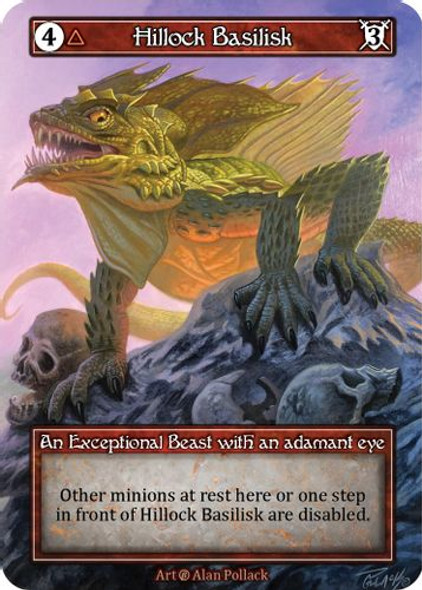 |SOR02|[BET](Exceptional) Hillock Basilisk {Foil}