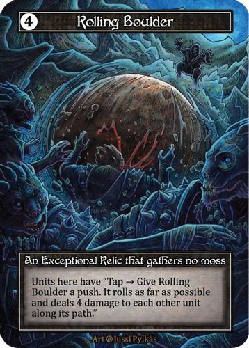 |SOR02|[BET](Exceptional) Rolling Boulder {Foil}