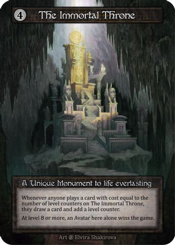 |SOR02|[BET](Unique) The Immortal Throne