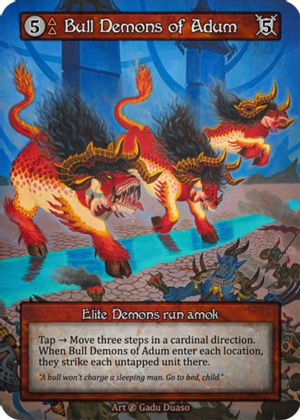 |SOR02|[BET](Elite) Bull Demons of Adum