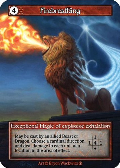 |SOR03|[ARL](Exceptional) Firebreathing {Foil}