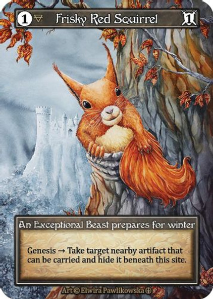 |SOR03|[ARL](Exceptional) Frisky Red Squirrel {Foil}