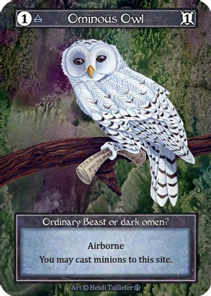 |SOR03|[ARL](Ordinary) Ominous Owl {Foil}