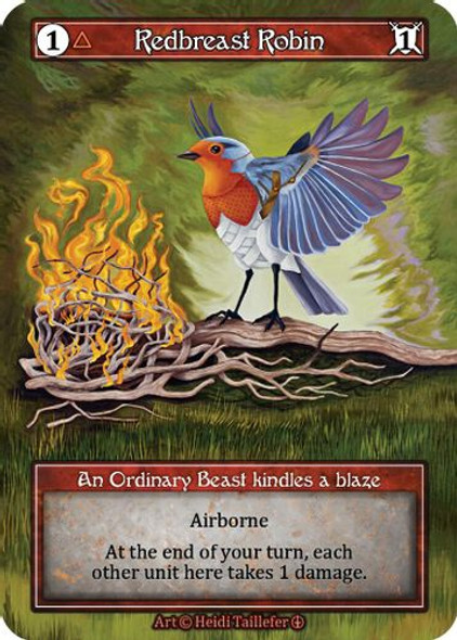 |SOR03|[ARL](Ordinary) Redbreast Robin {Foil}