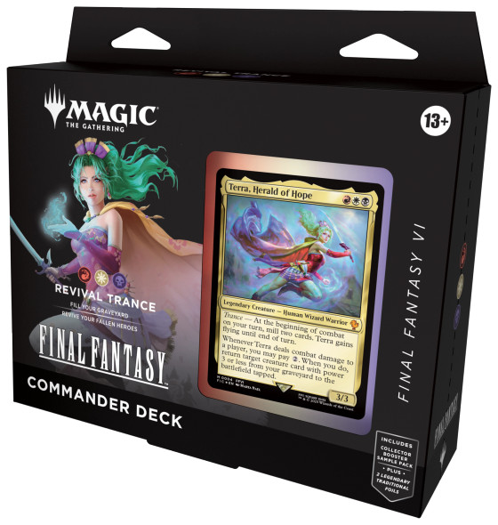 MTG Final Fantasy Commander Deck (Scions & Spellcraft White-Blue