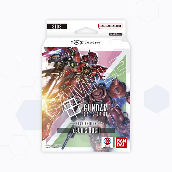 Gundam Starter Deck ST03 - Zeon's Rush (Pick Up Only)