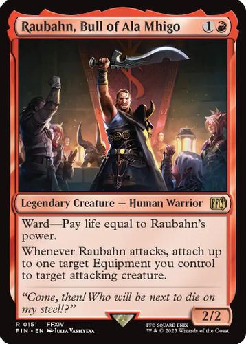 [FIN-0151](R) Raubahn, Bull of Ala Mhigo (Foil)