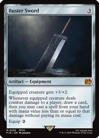 [FIN-0255](M) Buster Sword (Foil)