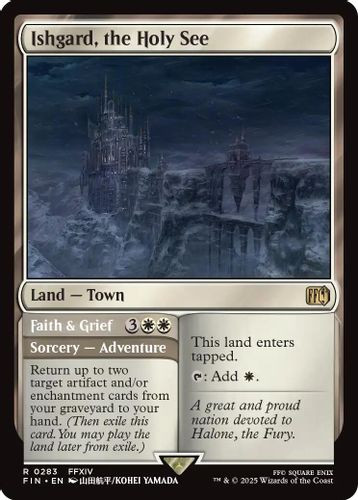 [FIN-0283](R) Ishgard, the Holy See // Faith & Grief (Foil)