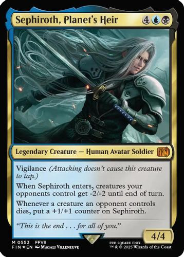 [FIN-0553](M) Sephiroth, Planet's Heir (Foil)