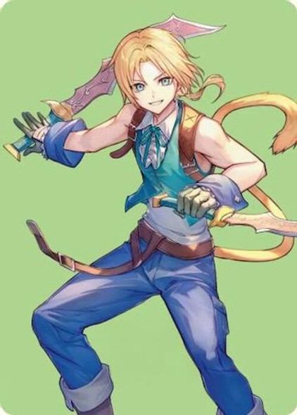 [FINART-0049](S) Zidane, Tantalus Thief Art Card