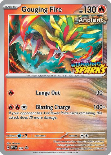 [SVP-151] Gouging Fire [Prerelease] (Holo)