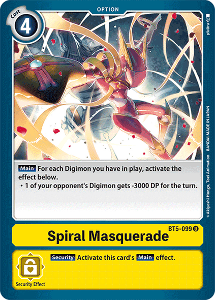 BT05-099U Spiral Masquerade