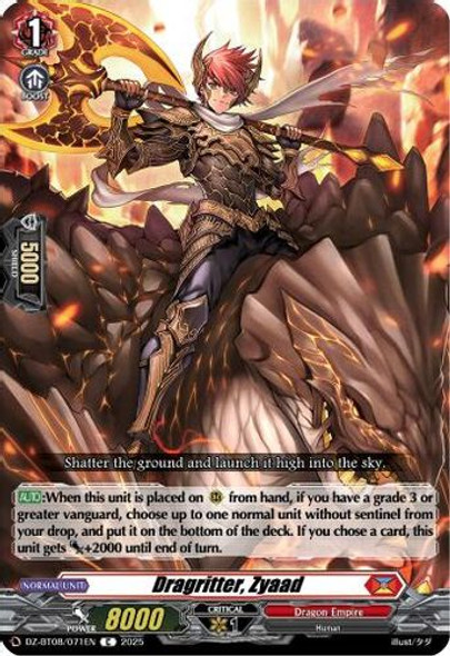 [DZ-BT08/071EN](C) Dragritter, Zyaad
