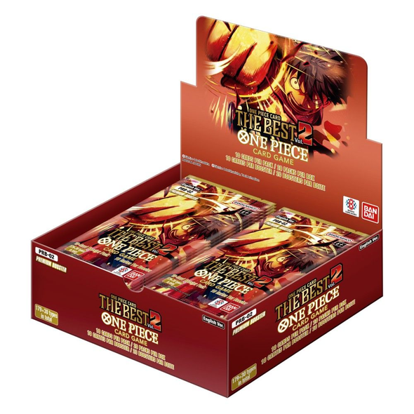 One Piece PRB-02 Premium Booster: The BEST Vol.2 Booster Box 