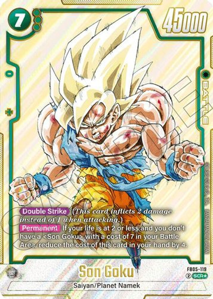 [FB05-119](SCR) Son Goku (1 Star Alternate Art)