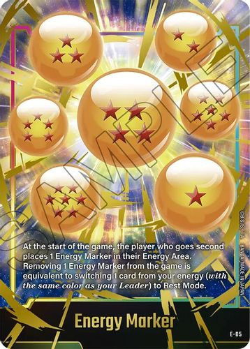 [E-05] Dragon Balls (Gold Energy Marker)