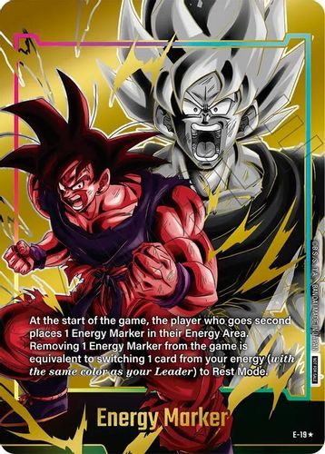 [E-019] Energy Marker {Son Goku} {Energy Marker Pack 05} {1 Star Alt Art} {Foil}