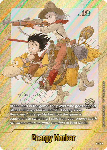 E-042] Energy Marker {SB01-Manga Booster 01} {1 Star Alt Art