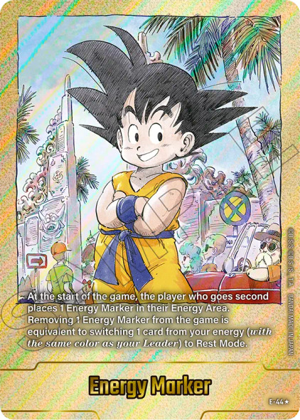 [E-044] Energy Marker {SB01-Manga Booster 01} {1 Star Alt Art} {Foil}
