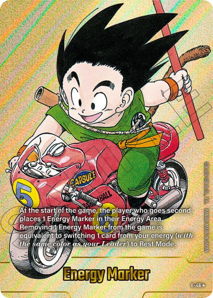[E-046] Energy Marker {SB01-Manga Booster 01} {1 Star Alt Art} {Foil}