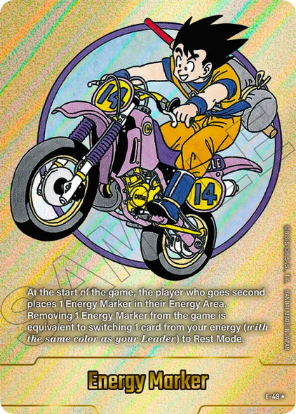 [E-049] Energy Marker {SB01-Manga Booster 01} {1 Star Alt Art} {Foil}