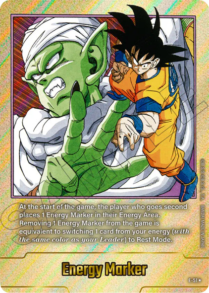 [E-051] Energy Marker {SB01-Manga Booster 01} {1 Star Alt Art} {Foil}