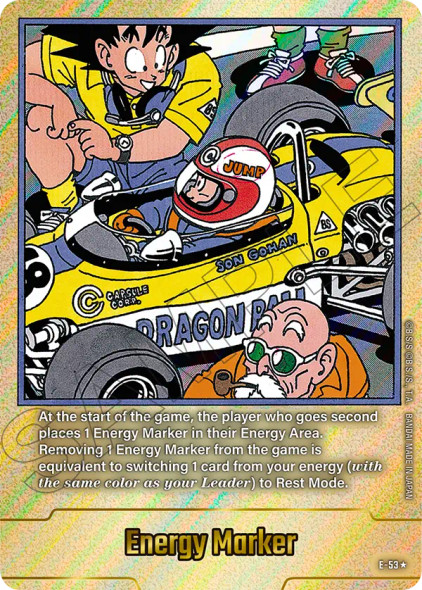 [E-53] SB01 - Manga Cover (Gold Energy Marker)