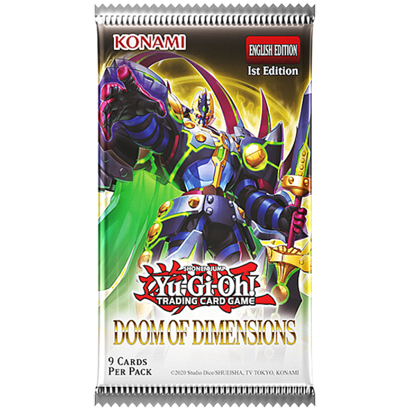 Yu-Gi-Oh: Doom of Dimensions Booster Pack