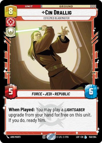[05-LOF-EN-0150](L) Cin Drallig - Esteemed Blademaster