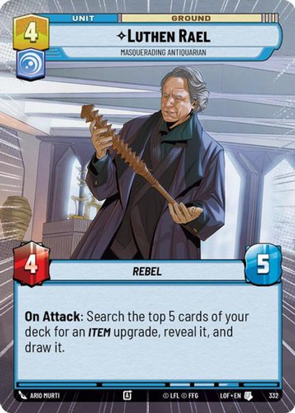 [05-LOF-EN-0332](U) Luthen Rael - Masquerading Antiquarian (Hyperspace)