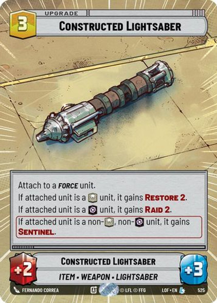 [05-LOF-EN-0525](L) Constructed Lightsaber (Hyperspace)