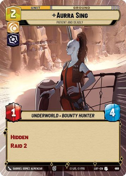 [05-LOF-EN-0919](U) Aurra Sing - Patient and Deadly (Hyperspace) (Foil)