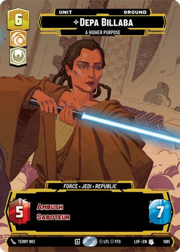 [05-LOF-EN-1061](U) Depa Billaba - A Higher Purpose (Prestige)