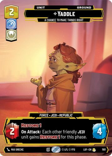 [05-LOF-EN-1101](R) Yaddle - A Chance To Make Things Right (Prestige) (Foil)