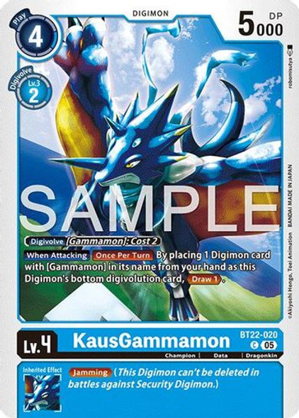 [BT22-020](C) KausGammamon