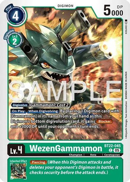 [BT22-045](C) WezenGammamon