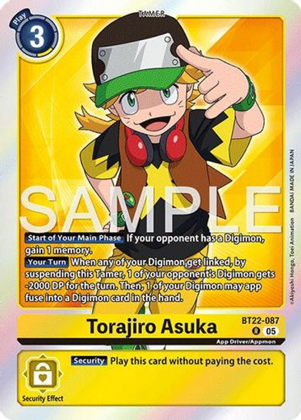 [BT22-087](R) Torajiro Asuka (Foil)