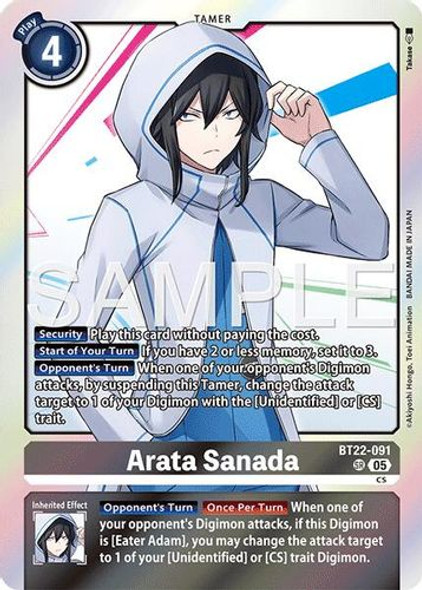 [BT22-091](SR) Arata Sanada (Foil)