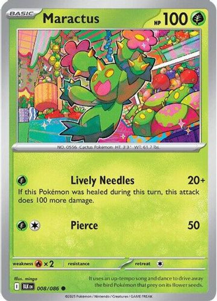 [SV10a][BLK-008/086](C) Maractus (Reverse Holo)
