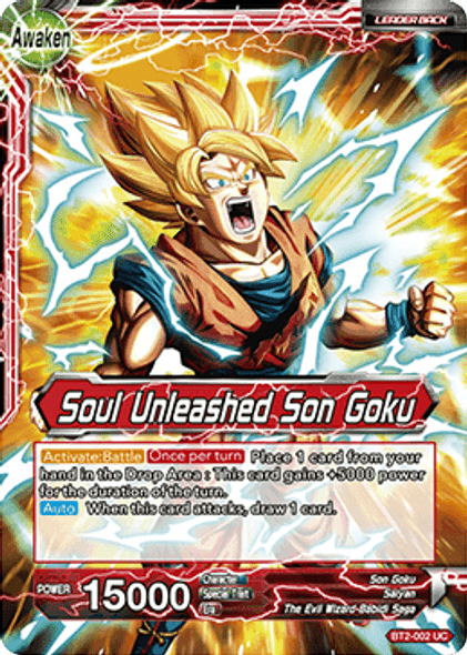 BT02-002UC Soul Unleashed Son Goku