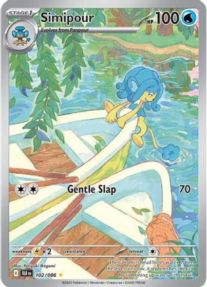 [SV10a][BLK-102/086](GR) Simipour (Holo)