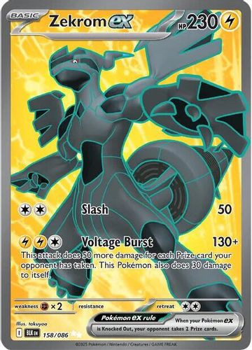 SV10a][BLK-034/086](RR) Zekrom ex (Holo) - Grand J Games