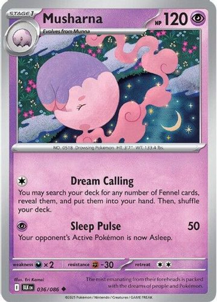 [SV10c][BLK-036/086](UC) Musharna (Master Ball Holo)